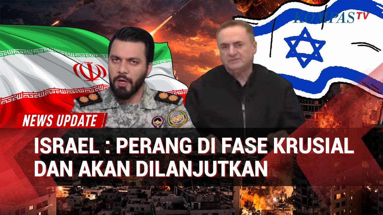 2 Pekan Perang Iran vs Israel Memanas! Israel Sebut Konflik Masuk Fase Krusial & Perang Dilanjutkan