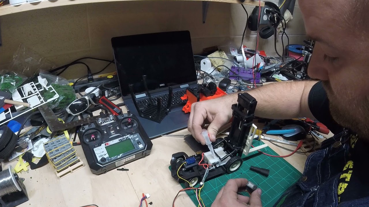 RC Conversion / Upgrade - 1/14 Scale Forklift Part 2