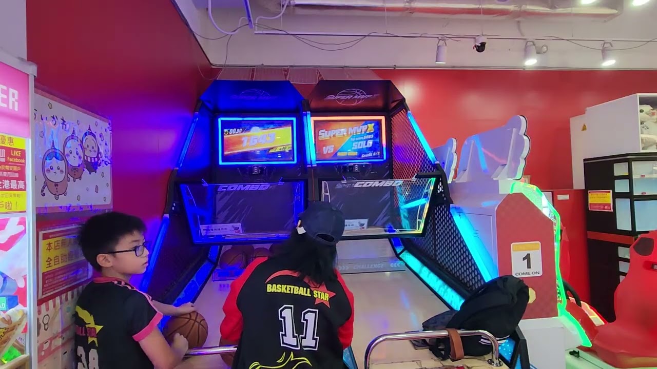 〔新年特集EP.3]SUPER MVP投籃機與011美人姐雙打能突破2500嗎？@gold93011 