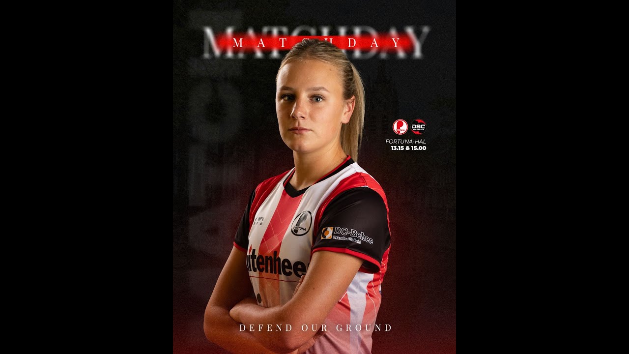 Korfbalvereniging Fortuna/Ruitenheer tegen DSC op 1 februari 2026