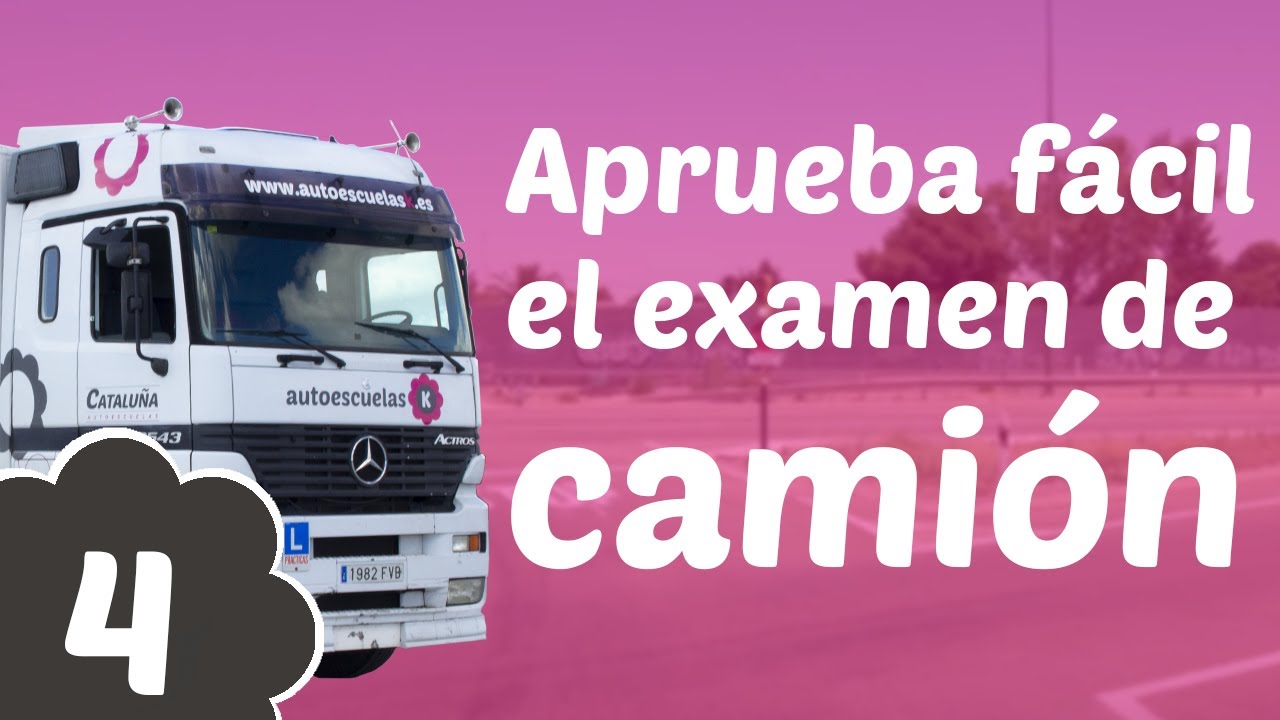 Prácticas de circuito abierto de Camión (Permiso C) Circuito 4