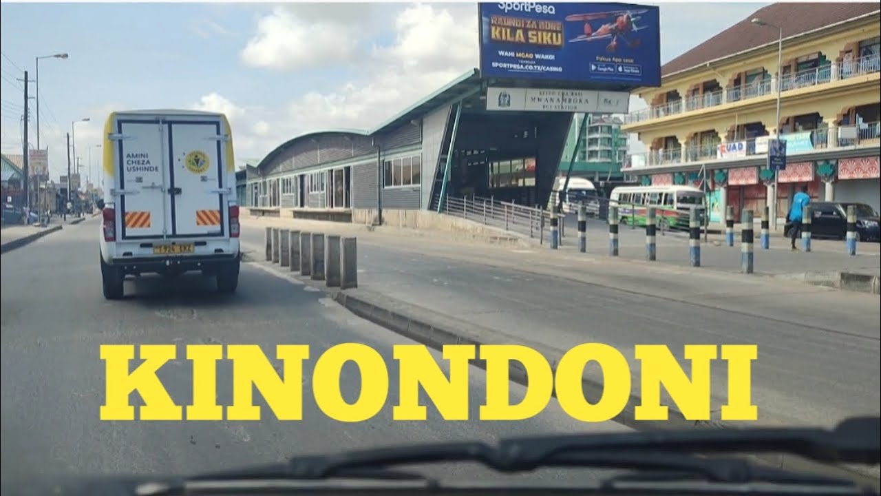 Driving from Upanga to Kinondoni Area