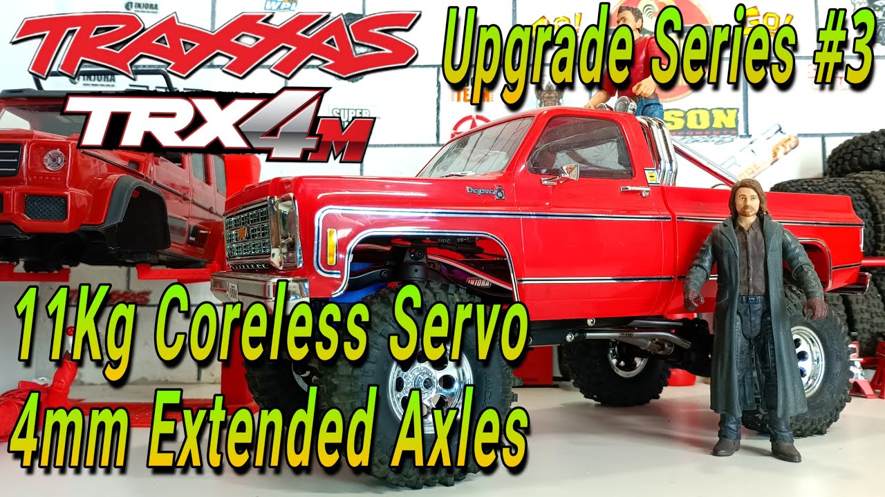 Traxxas Trx4M Hight Trail Cheyenne K10 - Upgrade Series #3 #traxxastrx4m #injora