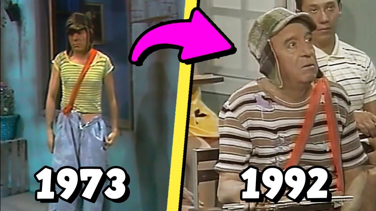 EVOLUÇÃO COMPLETA do CHAVES em TODAS AS TEMPORADAS!
