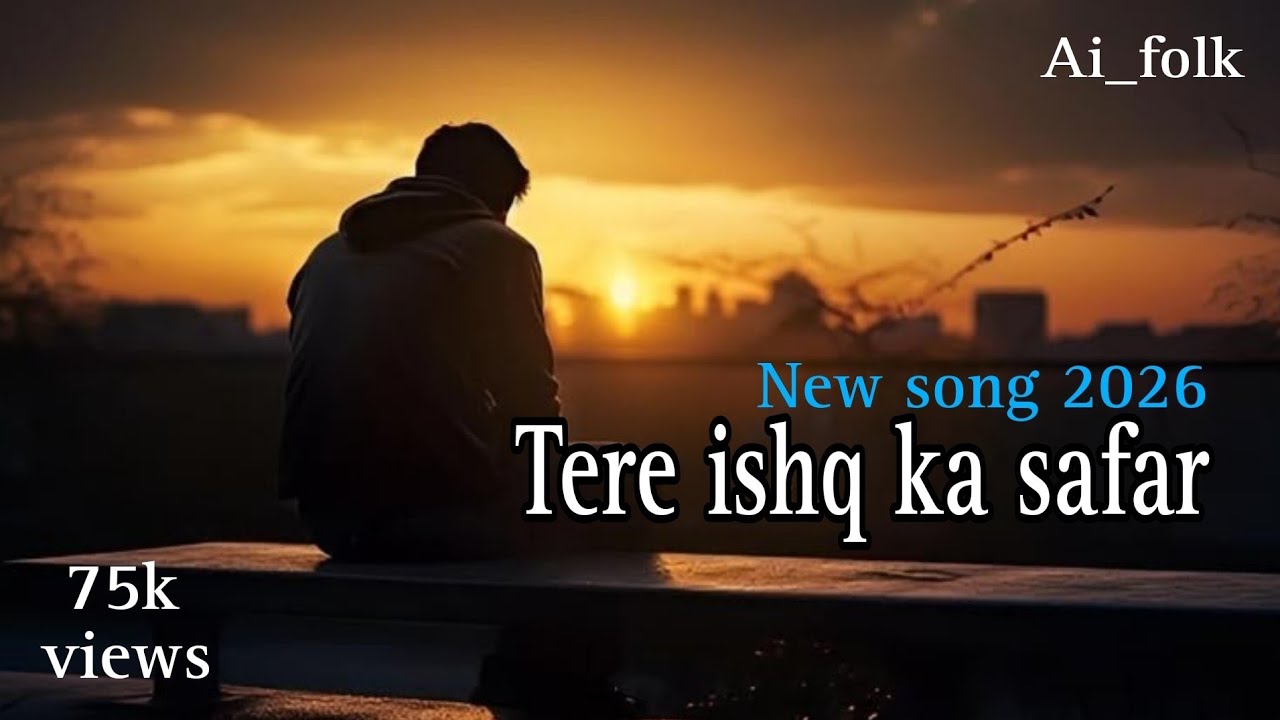Tere Ishq Ka Safar | Heart Touching Sufi Kalam | Emotional Sad Nasheed 2026 | AI_Folk