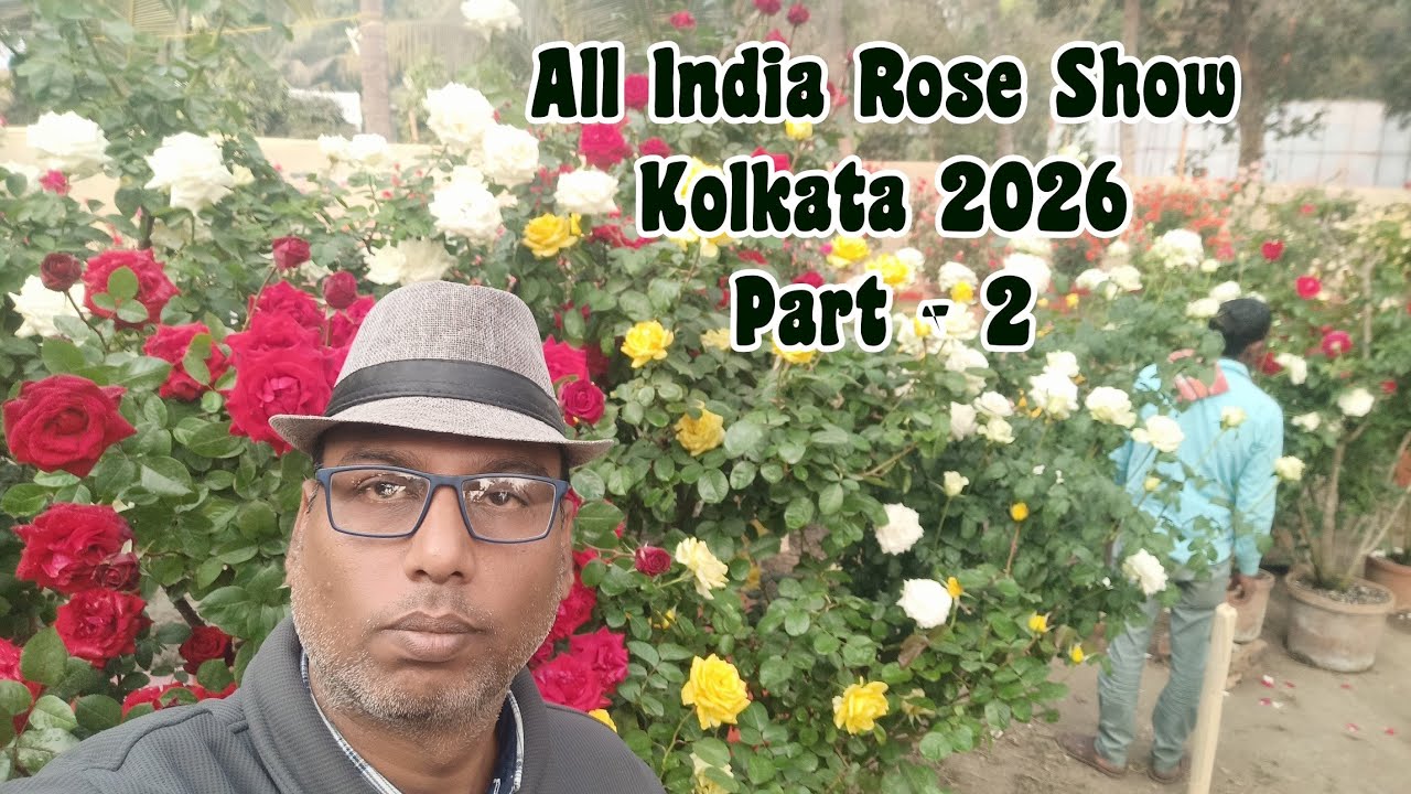 All India Rose Show Kolkata 2026 ll Rabindra Sarovar - Part 2