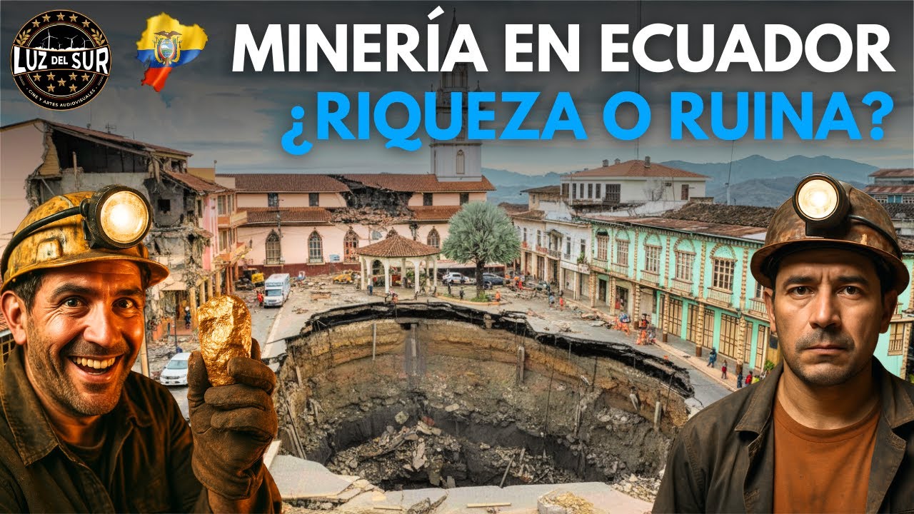 Ecuador se HUNDE en oro: la Tragedia MINERA y silenciosa de Zaruma | Luz del Sur