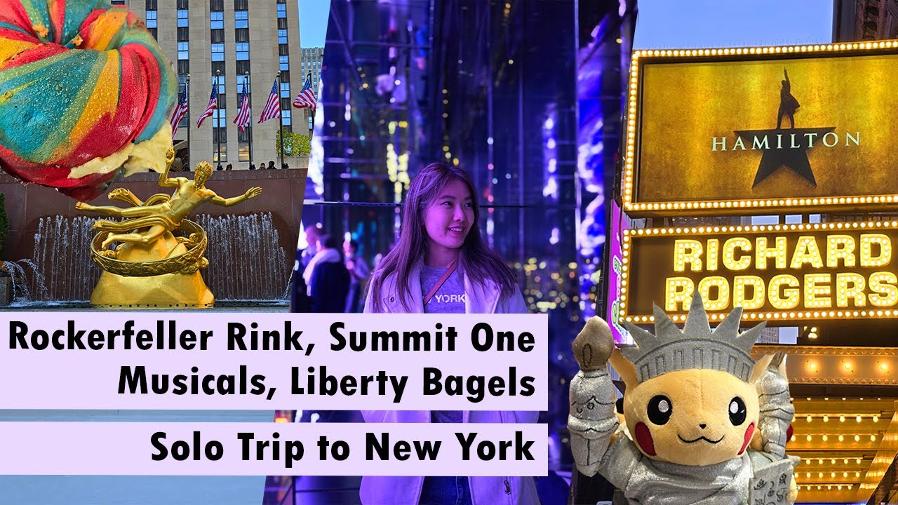 New York | Times Square, Rockerfeller Rink, Grand Central, Summit 1 Vanderbilt - 18D Solo Trip 2024