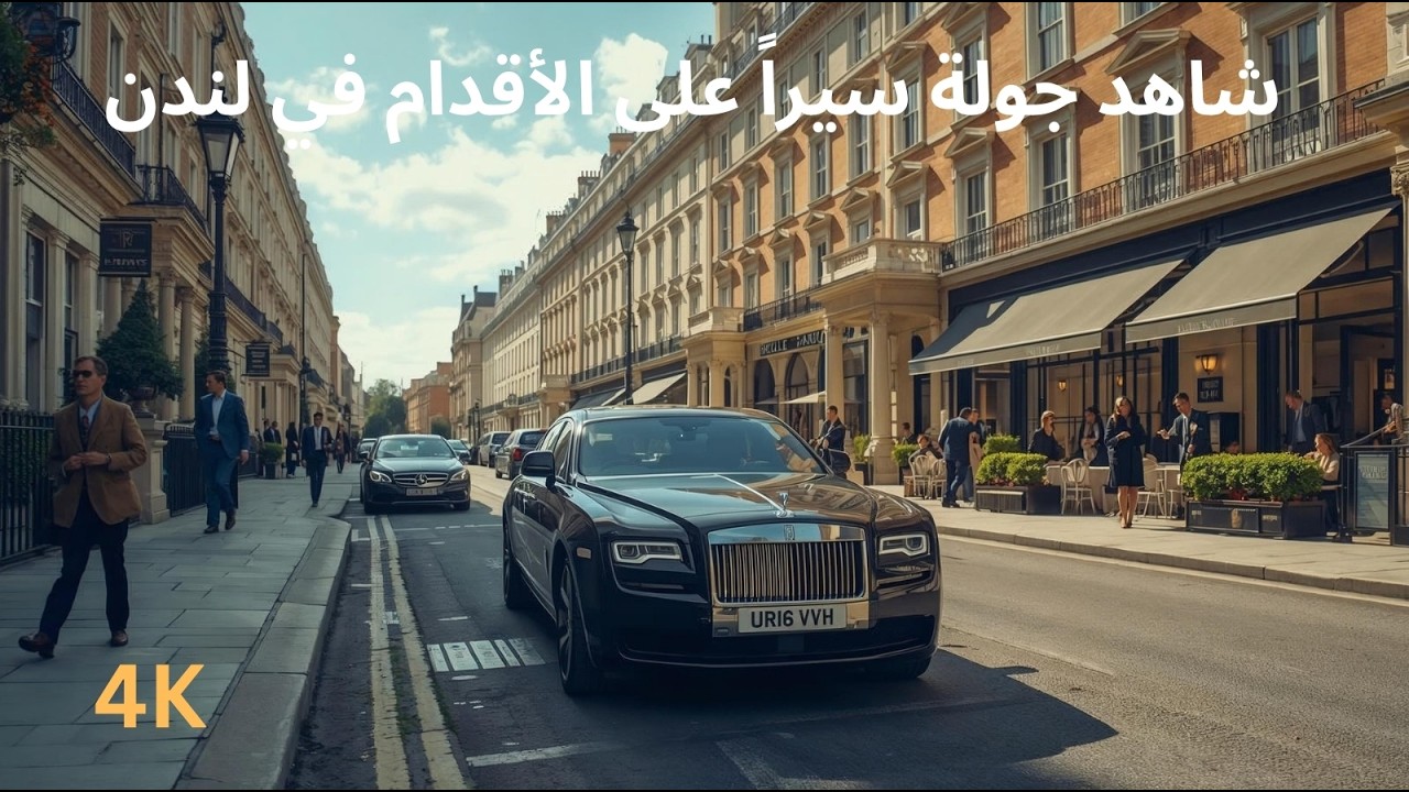 جولة في لندن | من ماي فير إلى شارع أكسفورد ثم سوهو وتشاينا تاون وكوفنت جاردن | 4K