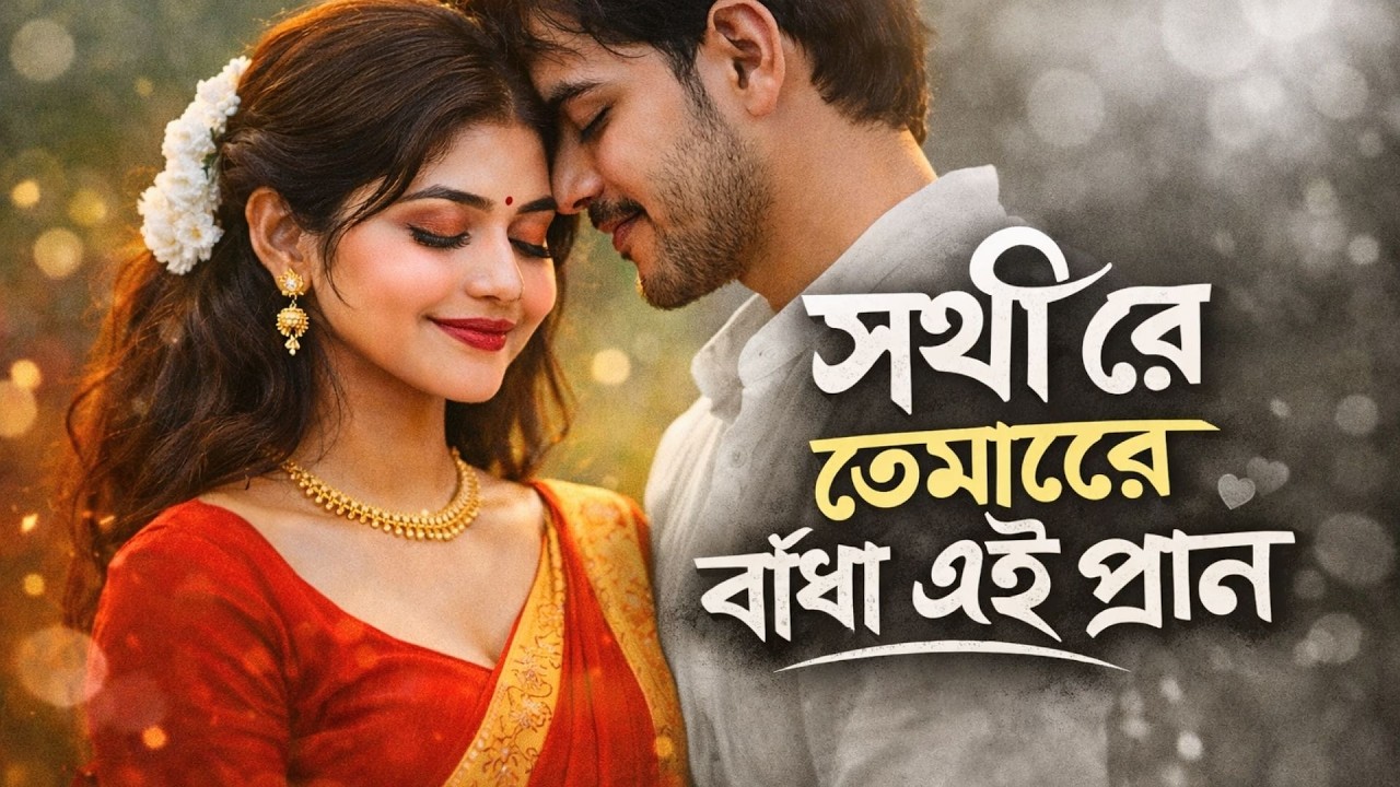 সখী রে তোমাতে বাঁধা এই প্রাণ | Bengali Romantic Folk Song | Heart Touching Love Song