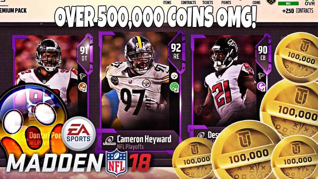 I MADE OVER 500,000 COINS IN MY WEEKEND LEAGUE REWARDS! Madden 18 Ultimate Team