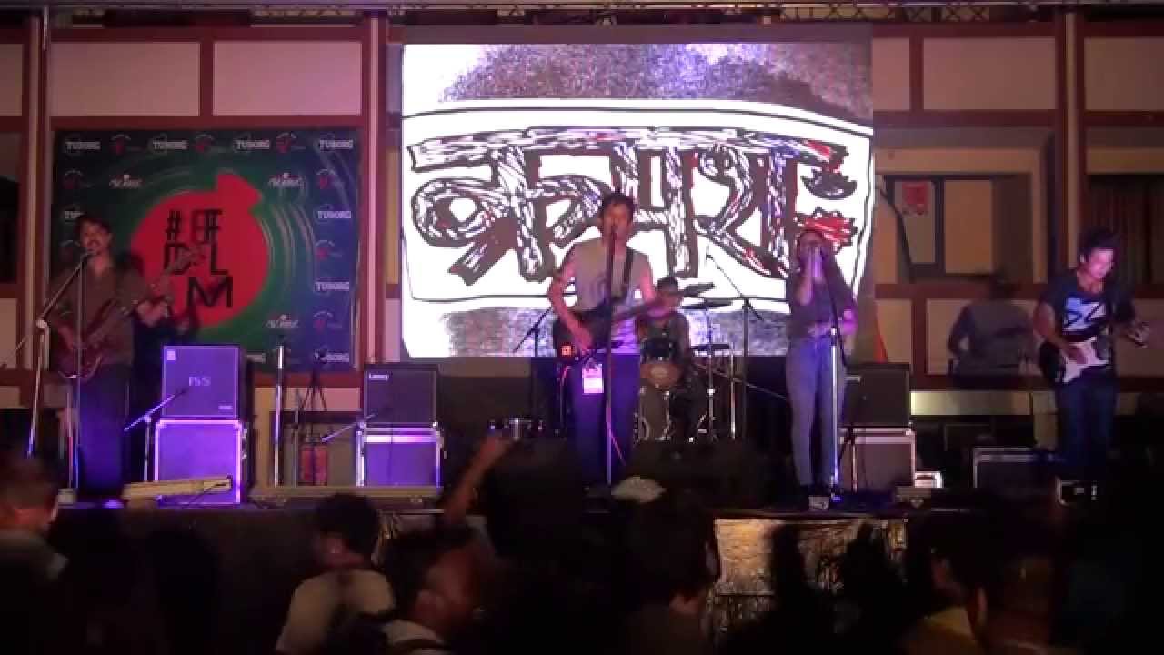 Kramasha Nepal performing @ World Music Day (Cover song - Musu Musu Hasi Deu -The Himalayans Band )