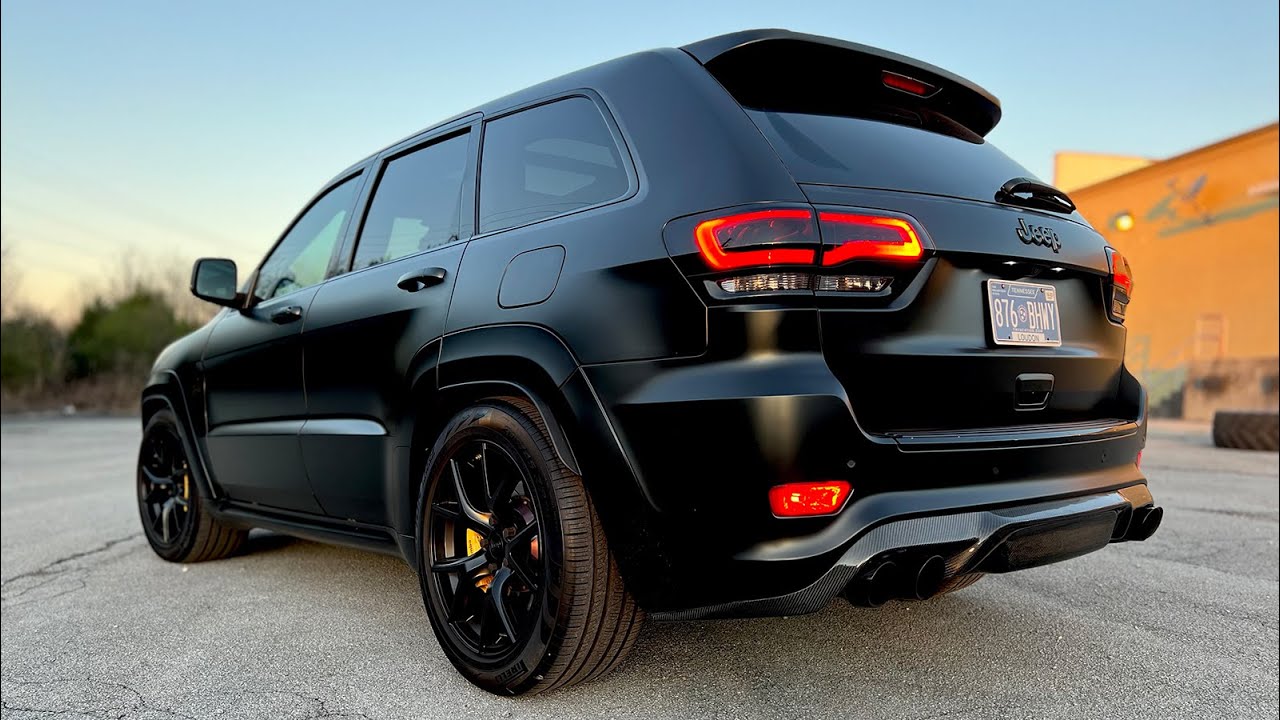 Built Trackhawk RIPS! - THE REAPER HAWK is BACK!