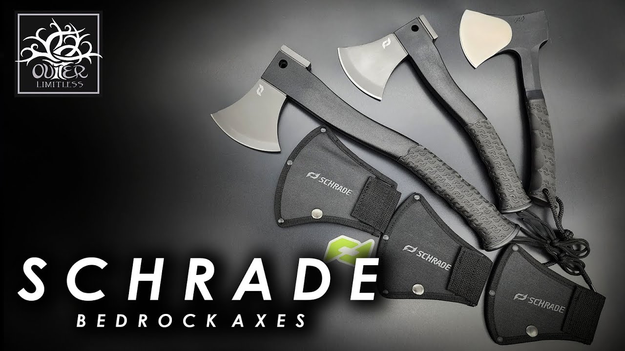 Schrade Bedrock Series Axe Overview: A Side-By-Side Comparison and First Impression