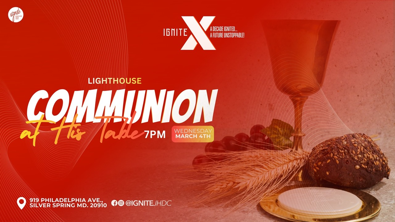 Lighthouse Service l Communion at His Table