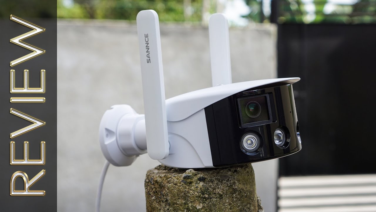 Sannce 4mp Dual Lens IP Security Camera Review