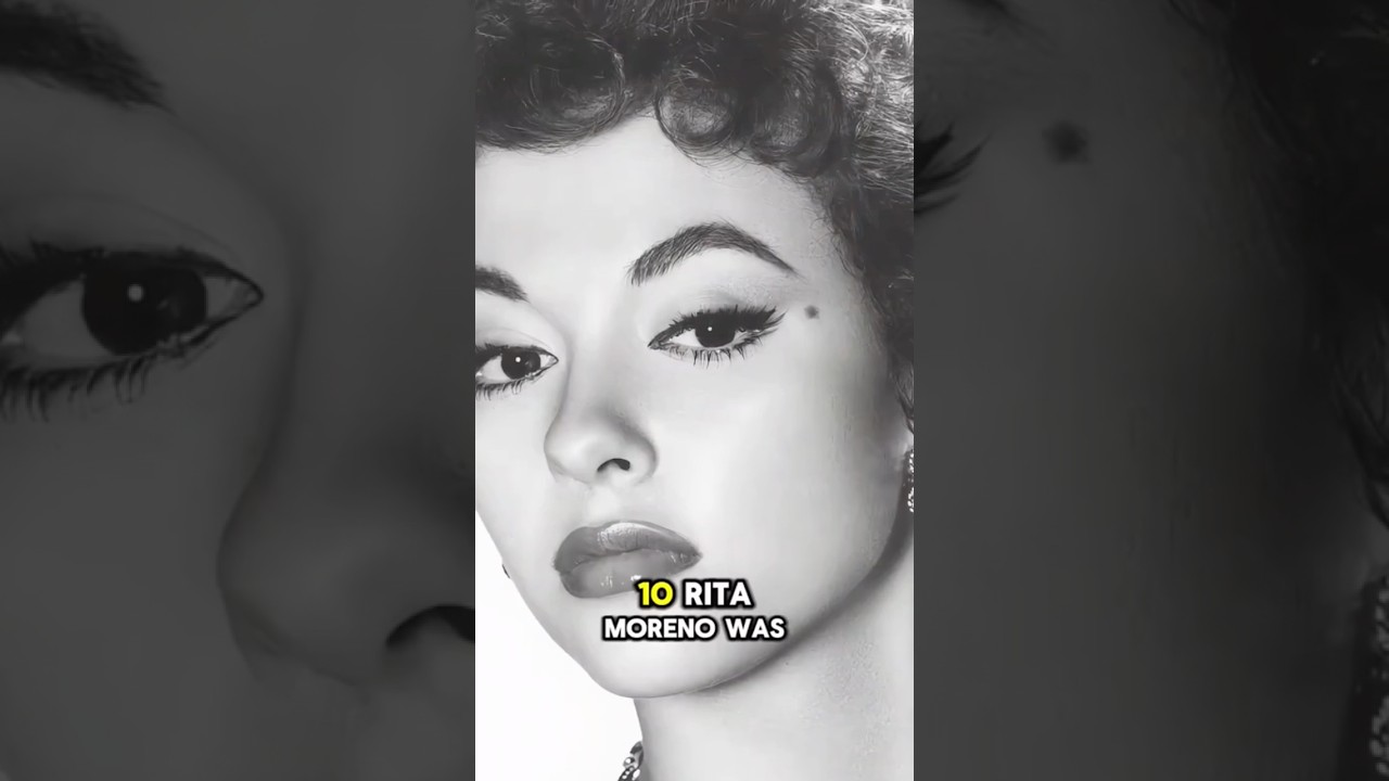 Рита Морено: 10 странных фактов, которые вы не знали 🤯! #актёр #певица #музыка #Голливуд