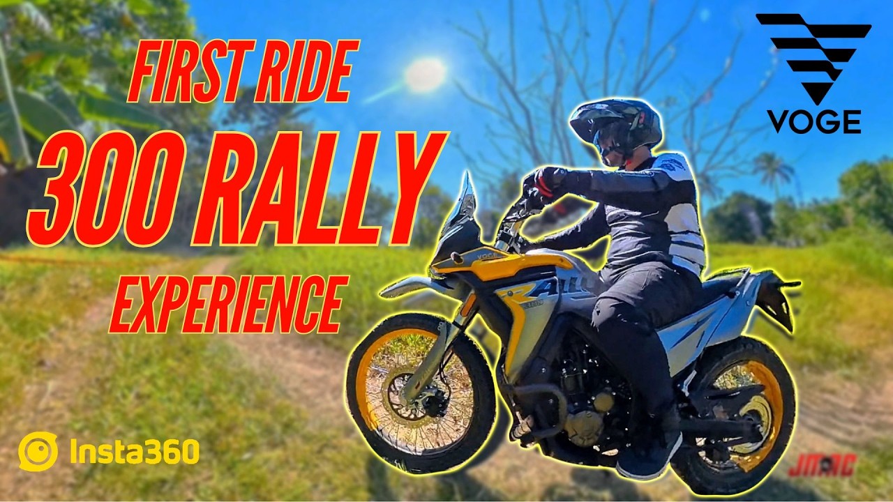FIRST RIDE IMPRESSION on 300 RALLY | VOGE MOTORCYCLE | INSTA360 X5