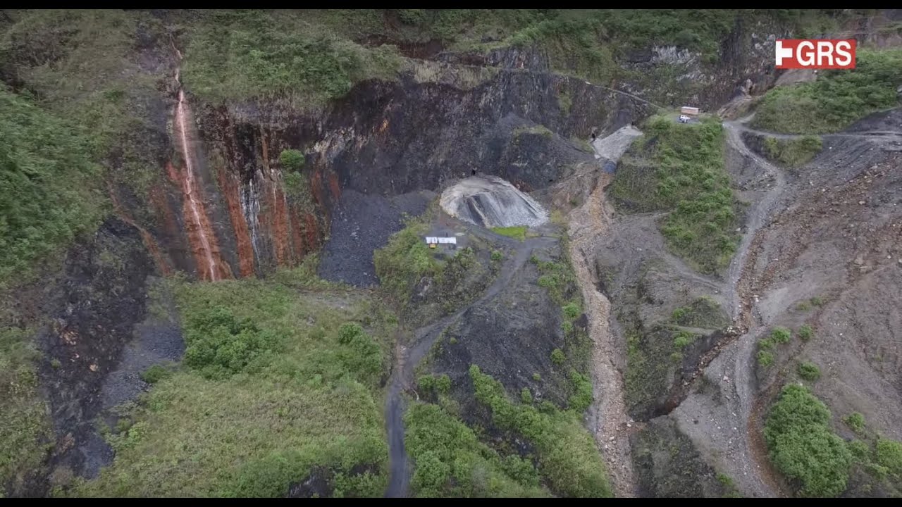 GRS Gemresearch Documentary: Colombian Emerald Mines - Areal Footage Chivor and Cunas