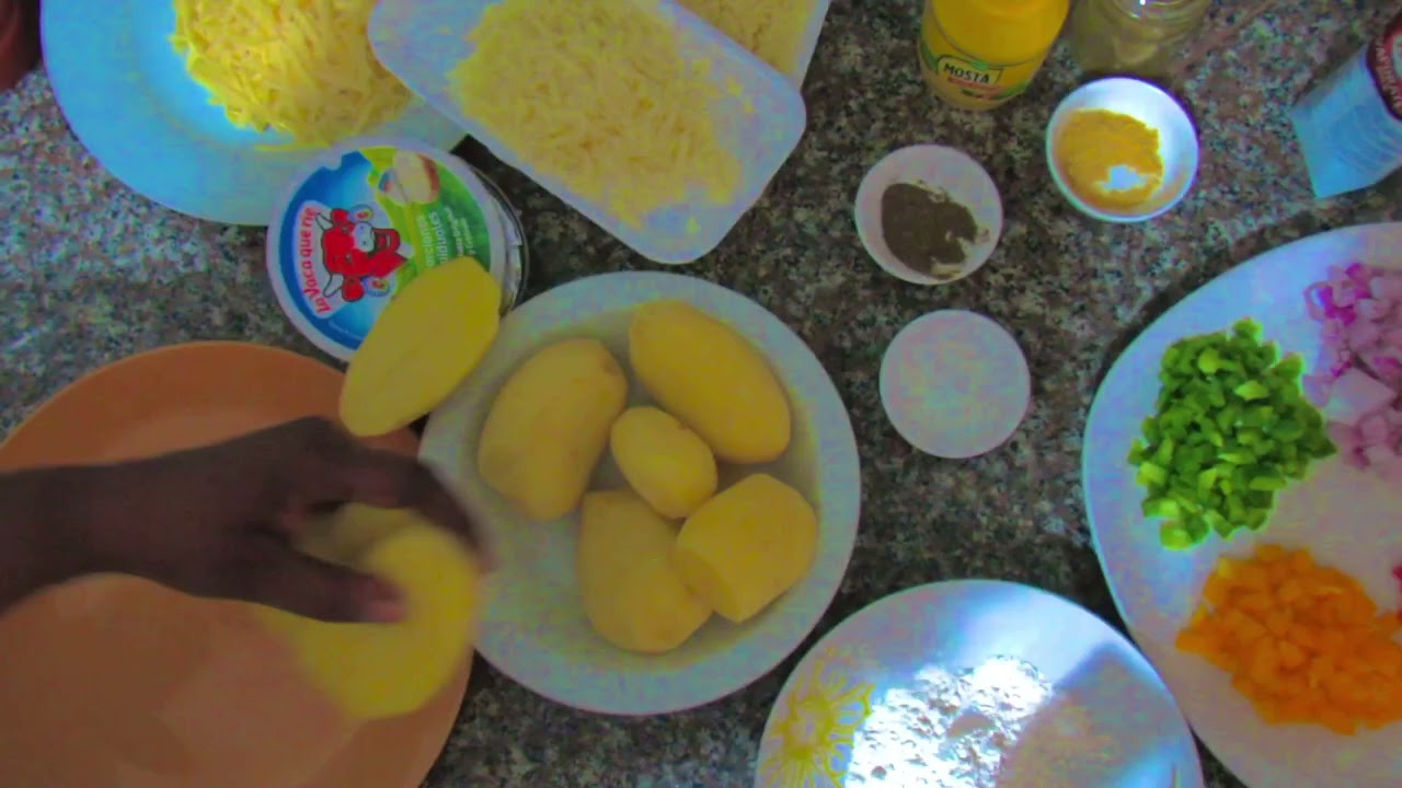 Kijan prepare gratine de ponme  de terre lakay mw ti moun 😀