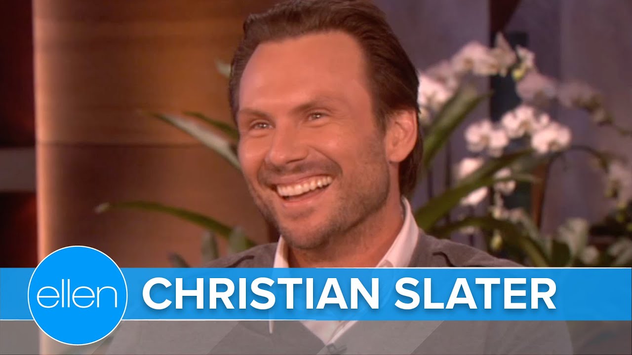 Christian Slater on Ellen’s Pillows (Season 7)