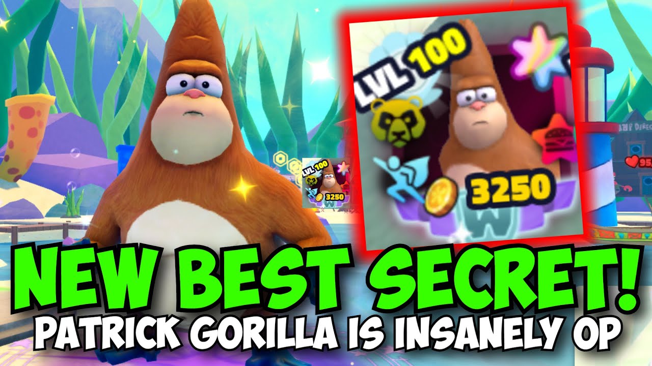 New Secret Patrick Gorilla is an OP BEAST!! | Spongebob TD Update