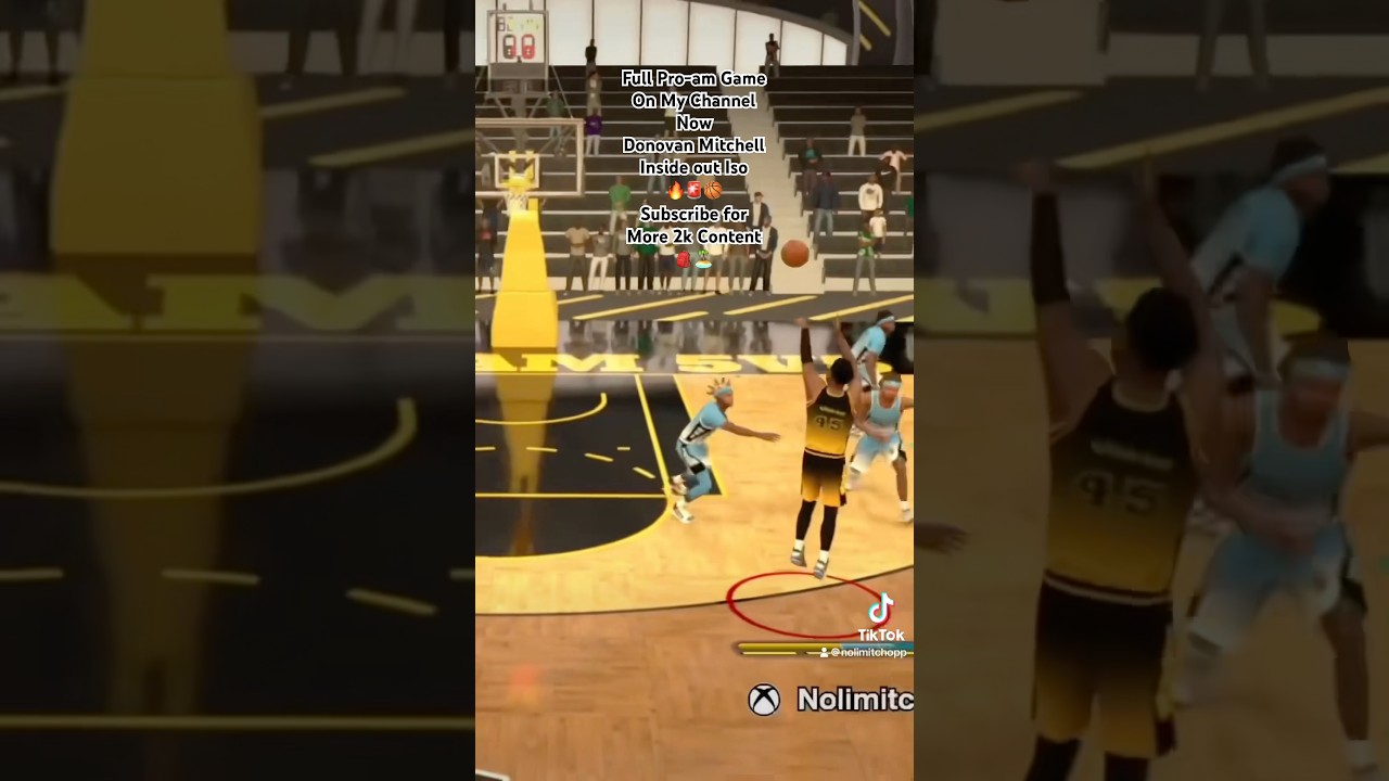 Check out my page to see the full Pro-Am Game with my Donovan Mitchell build ! 