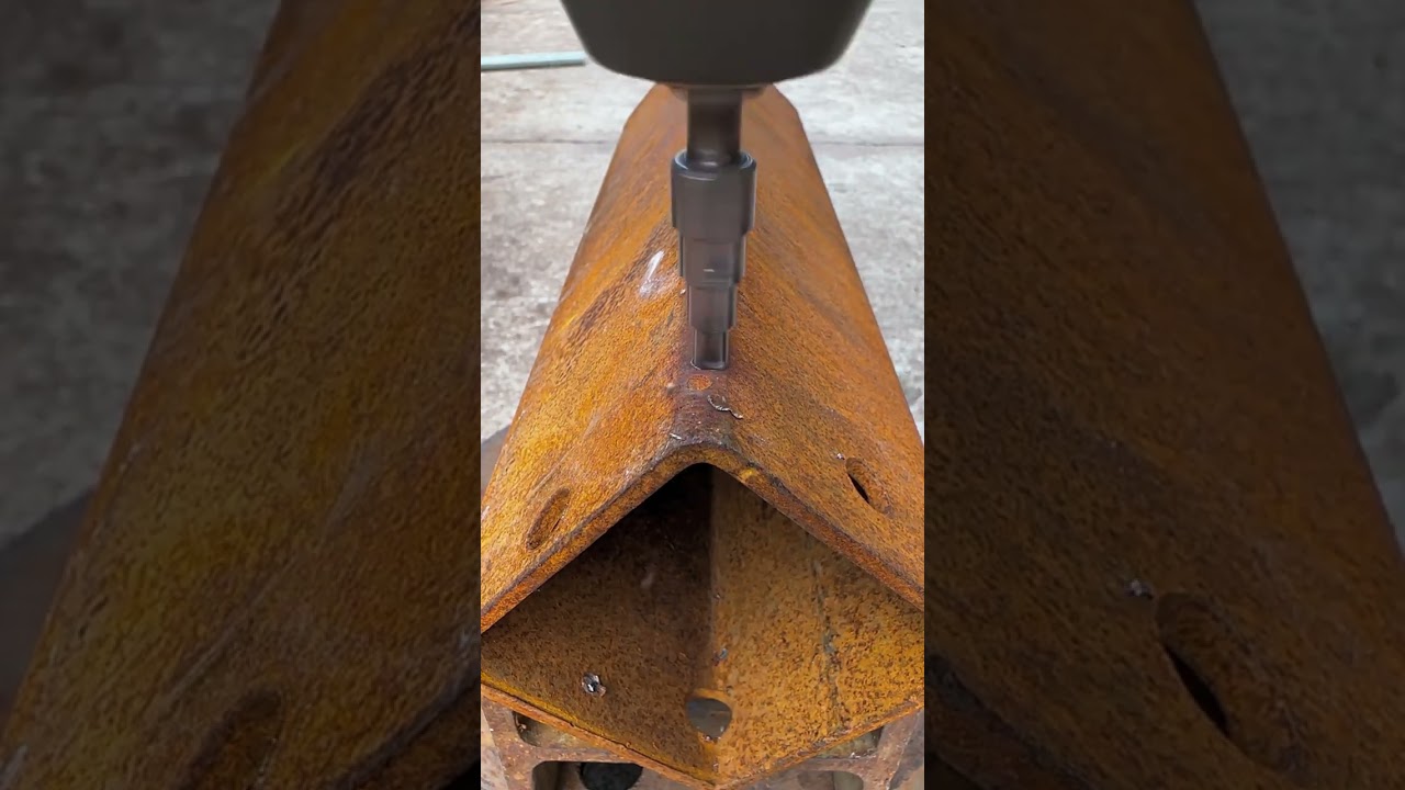 Pagoda drill that penetrates iron Tools Good Tools For Recommendations #shortsfeed