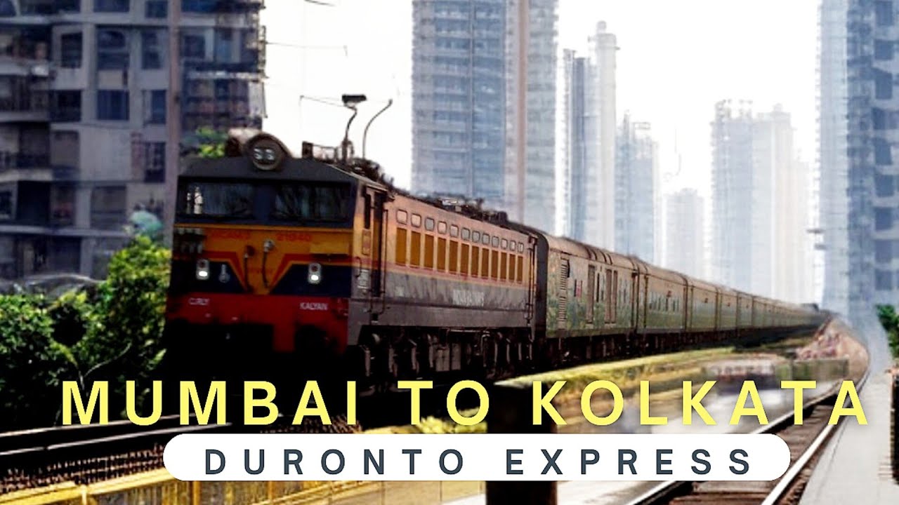 12261/Mumbai CSMT - Howrah AC Duronto Express | Full Journey From Mumbai to Kolkata||