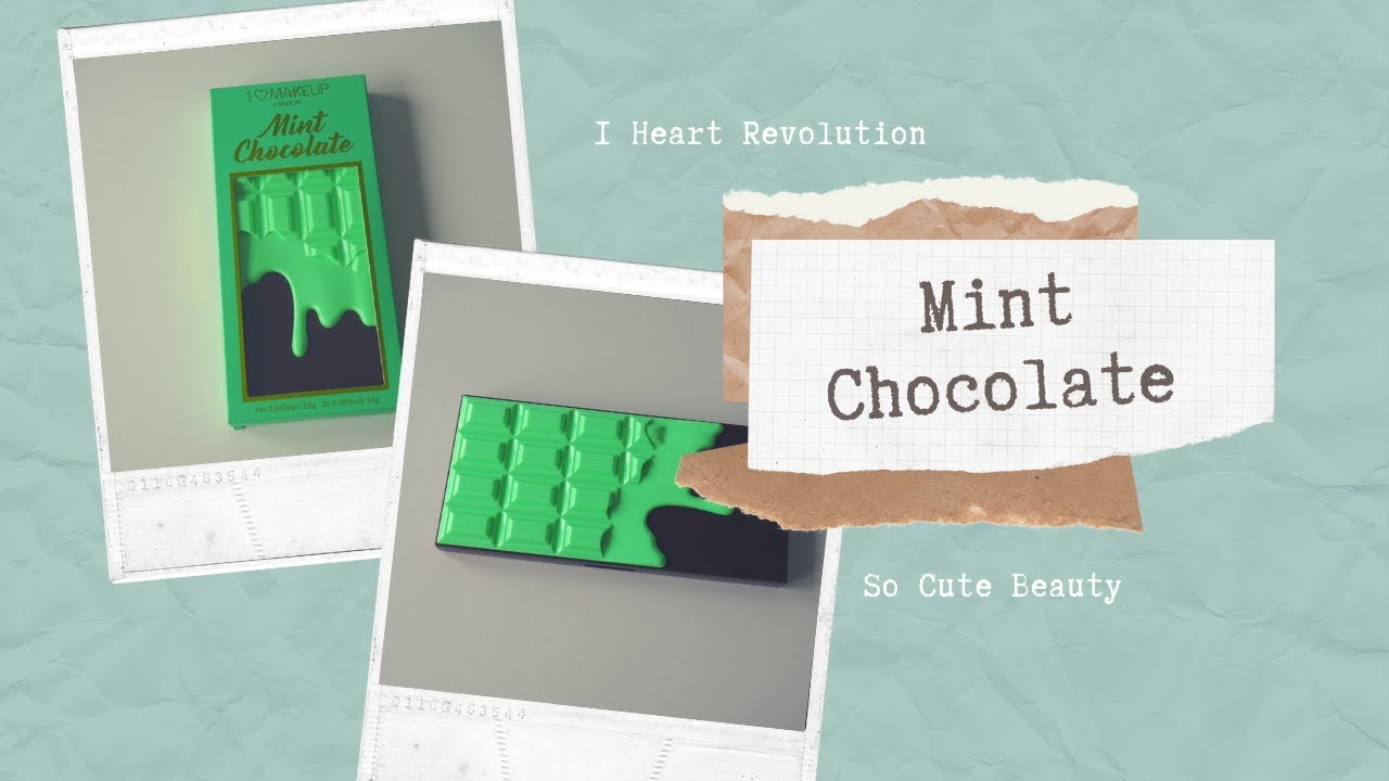 SWATCHES - Mint Chocolate [I ♥ REVOLUTION] **Review y Swatch** (en Español)