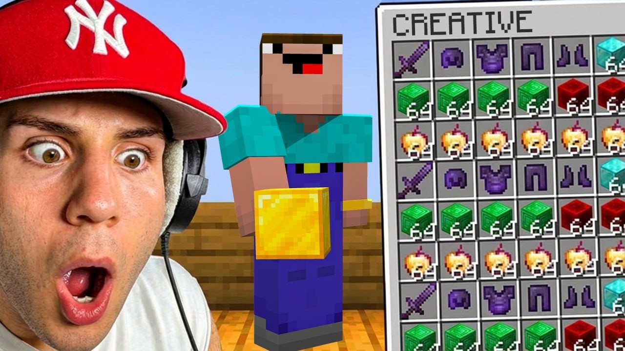 HO BECCATO UN GIOCATORE CHE STAVA ABUSANDO DELLA CREATIVA NEL MIO SERVER..