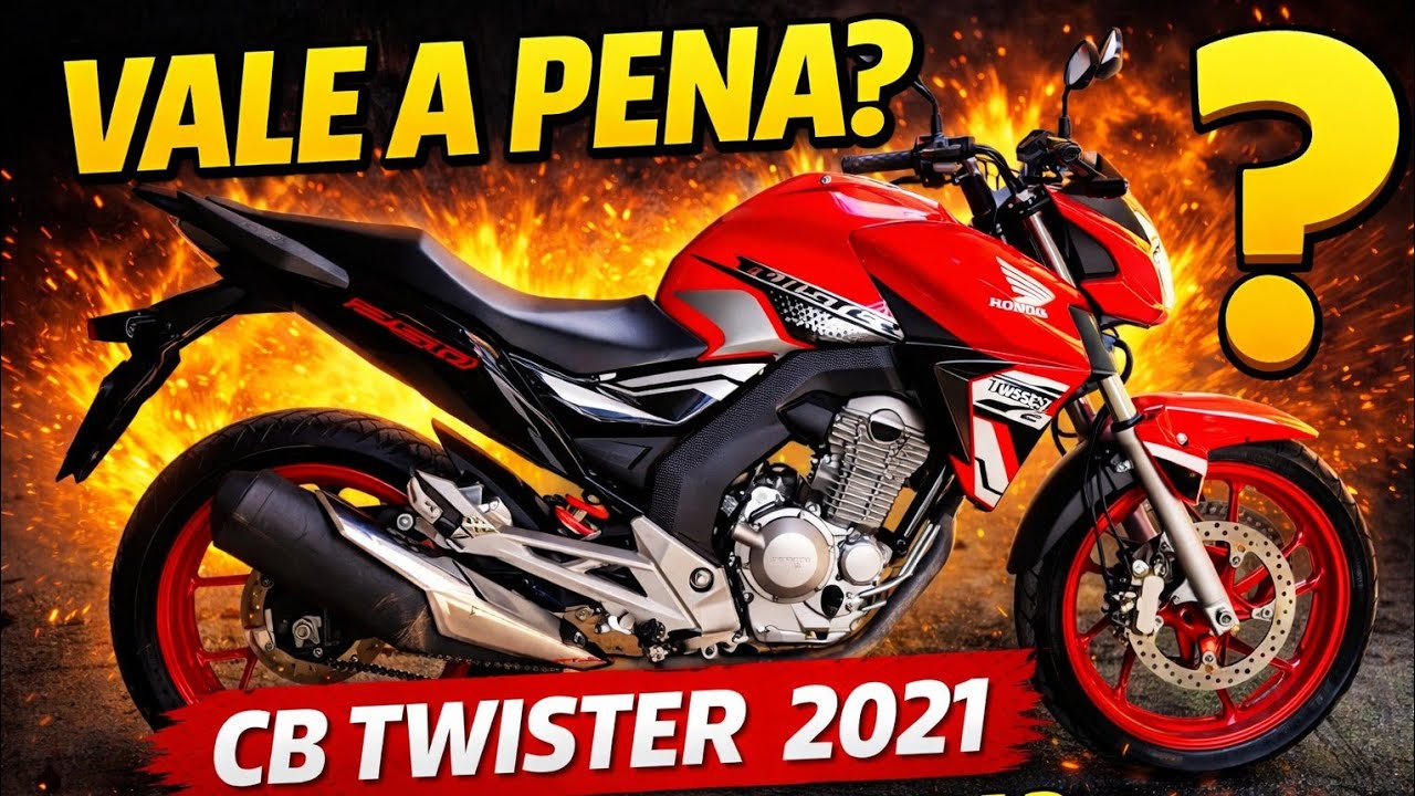 CB TWISTER 250F 2021 – SERÁ QUE AINDA COMPENSA EM 2025?