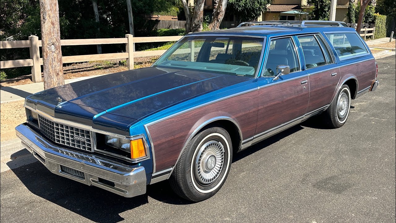Квадрактиш, практиш, гут. 1978 Caprice Wagon