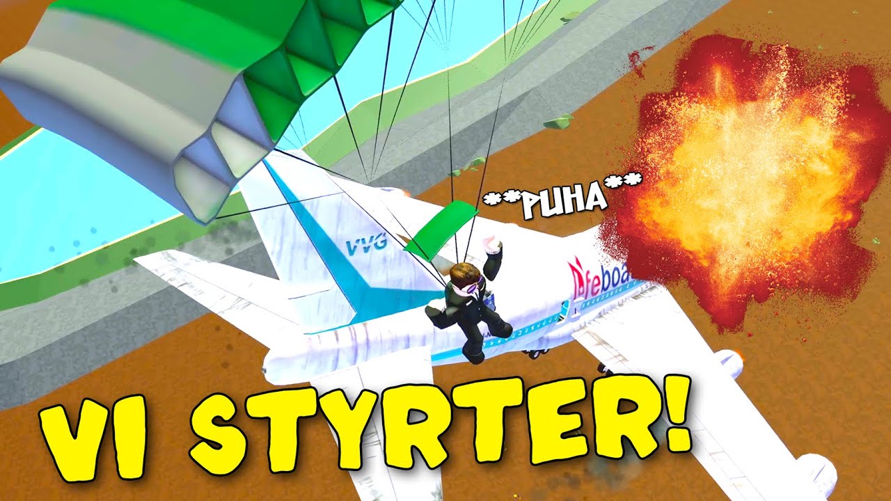 Kan Jeg OVERLEVE et FLYSTYRT i ROBLOX?!