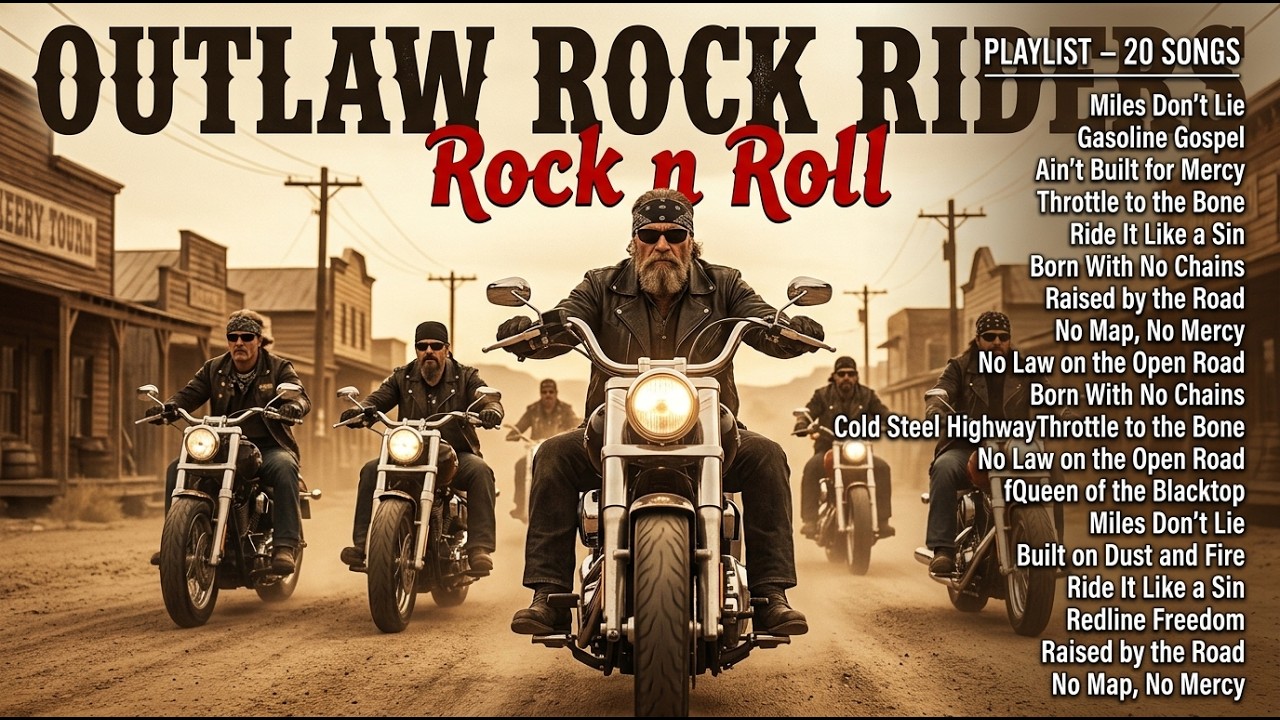 Outlaw Rock Riders – Full Throttle Rebels on Endless Highways