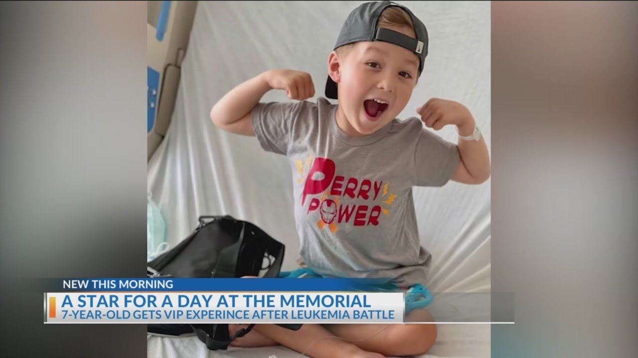 7-year-old gets VIP experience after leukemia battle