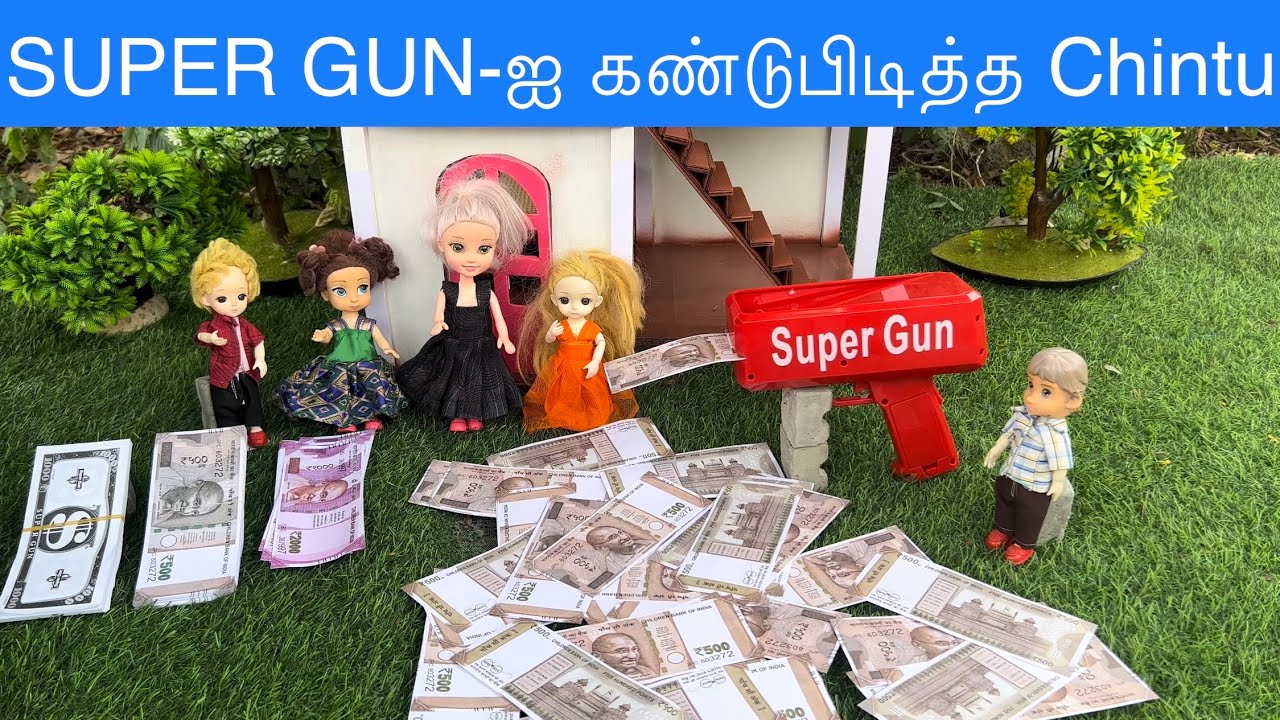 மண்வாசனை Episode 712| SUPER GUN-ஐ கண்டுபிடித்த Chintu#bunty#newhouse#classicminifood#superman