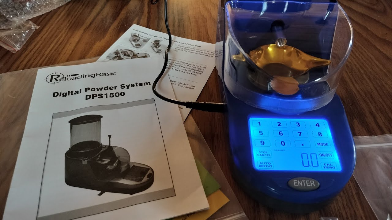 Цифровой пороховой дозатор Reloading Basics DPS 1500. Давайте распакуем его и посмотрим.