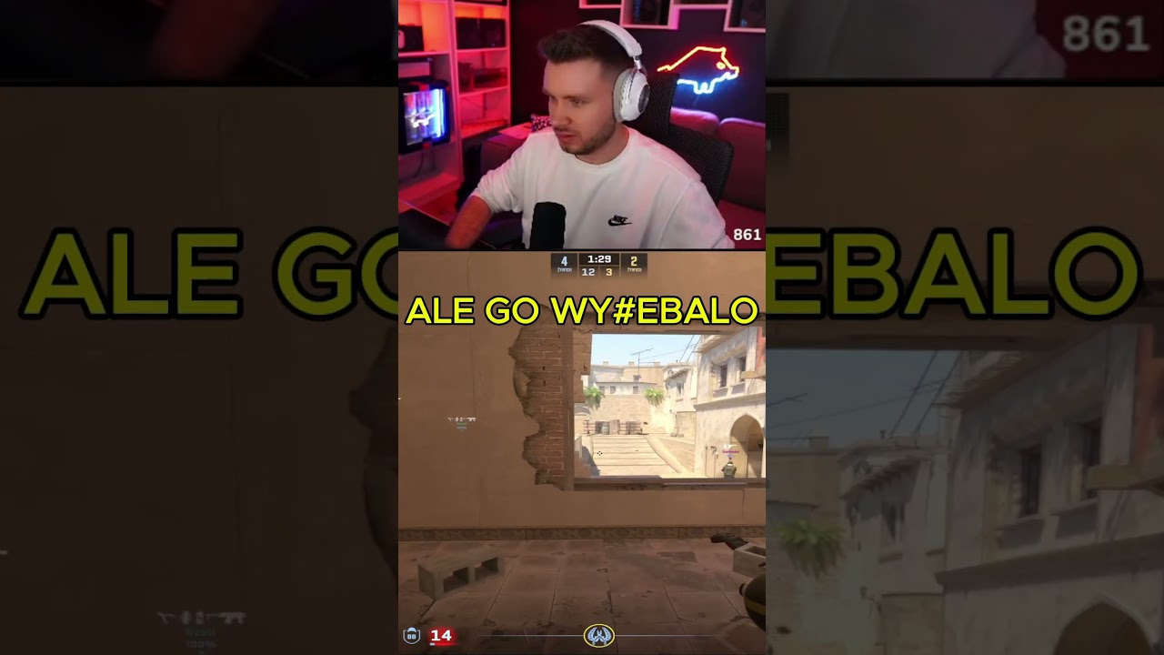 ALE SZYSZKA POSZŁA - PEVOR #cs2 #csgo #counterstrike #pevor #emeritosbanditos #shorts #streamer