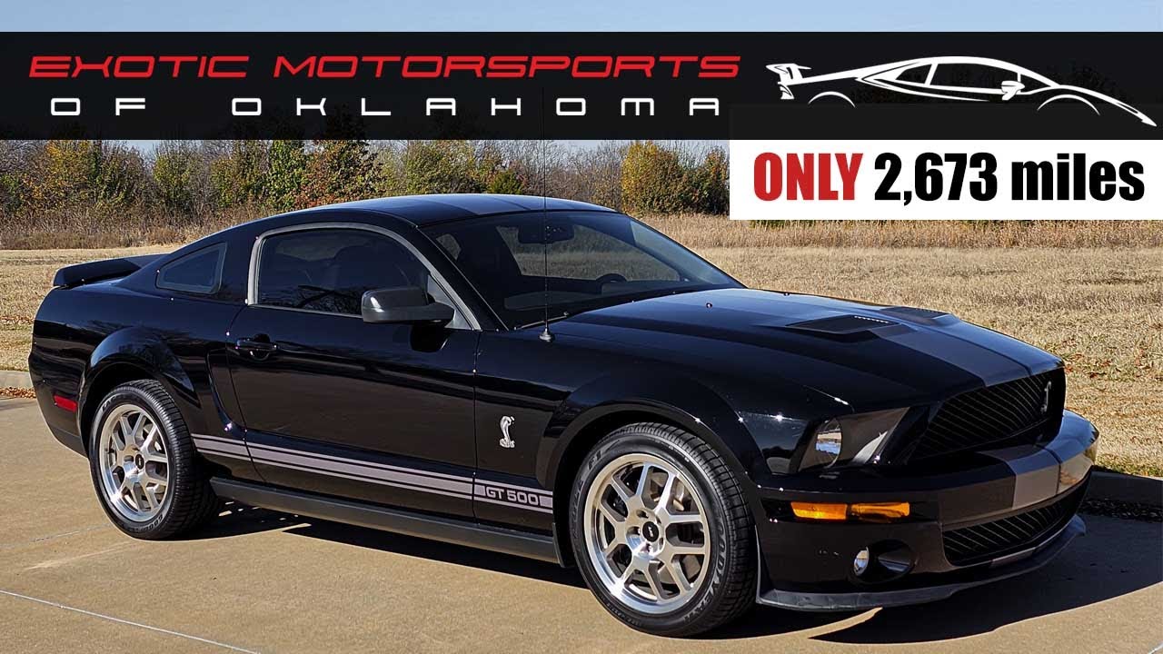 2007 Ford Mustang Shelby GT500 with less than 3k miles! - For Sale - Walkaround - 1-Owner