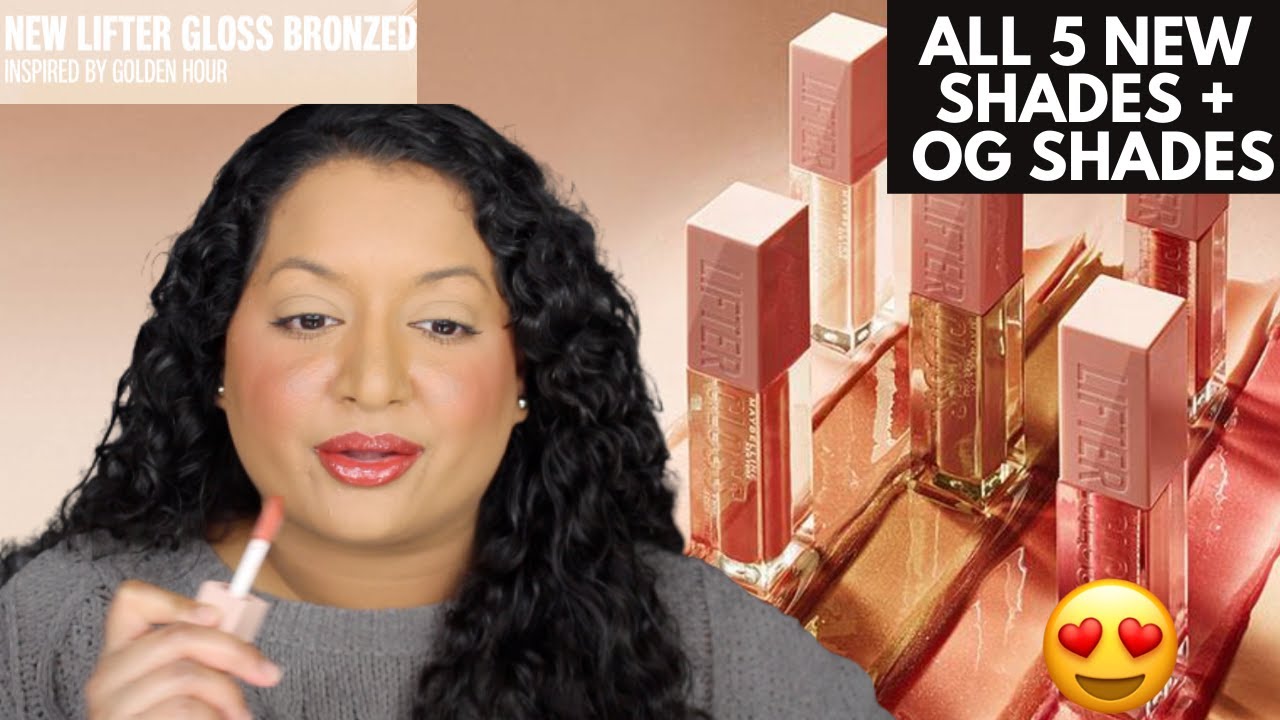 Maybelline Lifter Gloss Bronzed Collection Review & Swatches