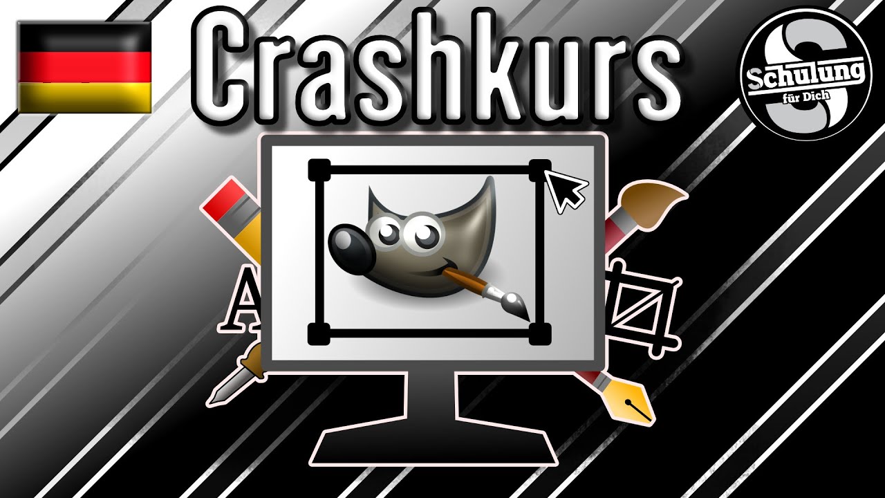 Crashkurs für Anfänger | Gimp 2.10 Tutorial Deutsch
