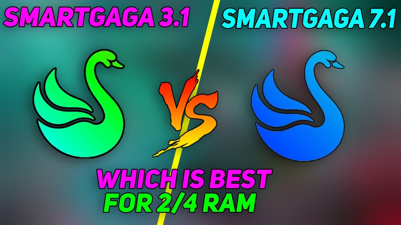Smartgaga 3.1 Vs Smartgaga 7.1 | Which Is Best Emulator For Free Fire In Low End Pc