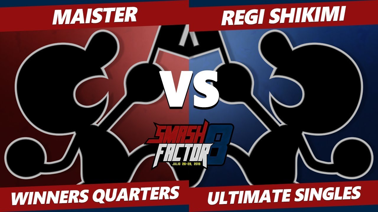 SF8 SSBU - RG | Regi Shikimi (Game & Watch) Vs. KJS | Maister (Game & Watch) Smash Ultimate WQ
