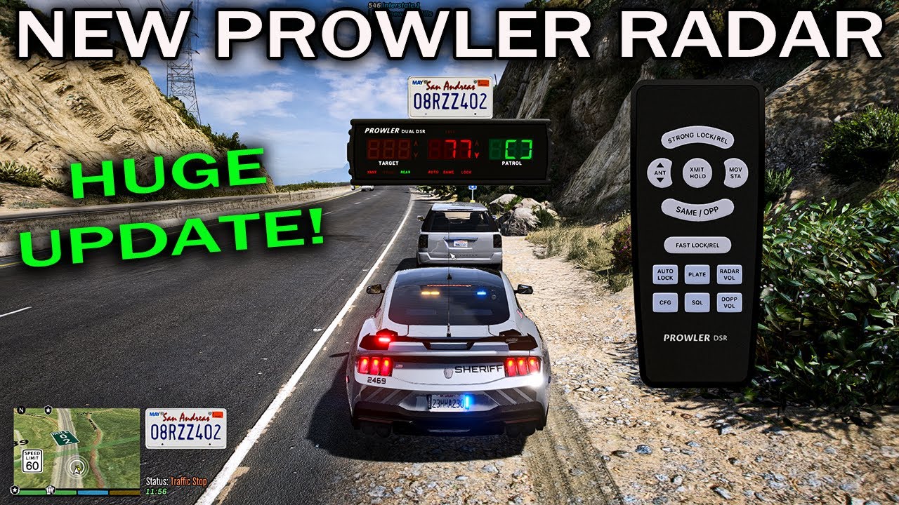 ЗНАЧИТЕЛЬНОЕ ОБНОВЛЕНИЕ Prowler Radar Mod! — Посмотрите на это для LSPDFR