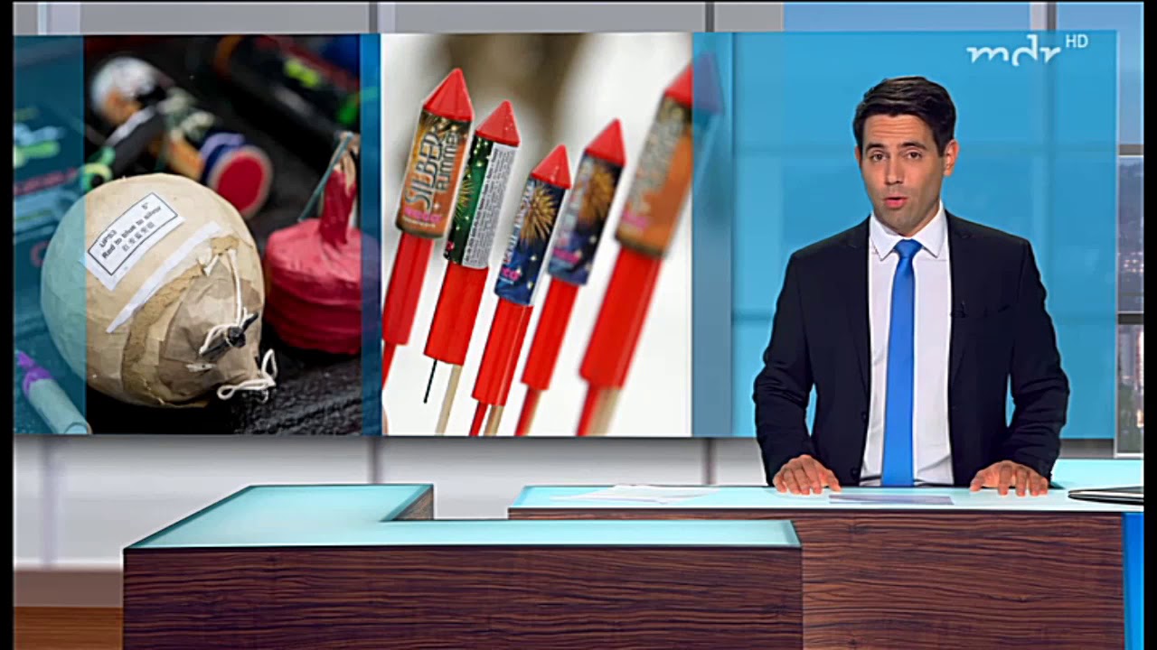 (MDR) Feuerwerk - Verkaufsstart in Sachsen (2017)