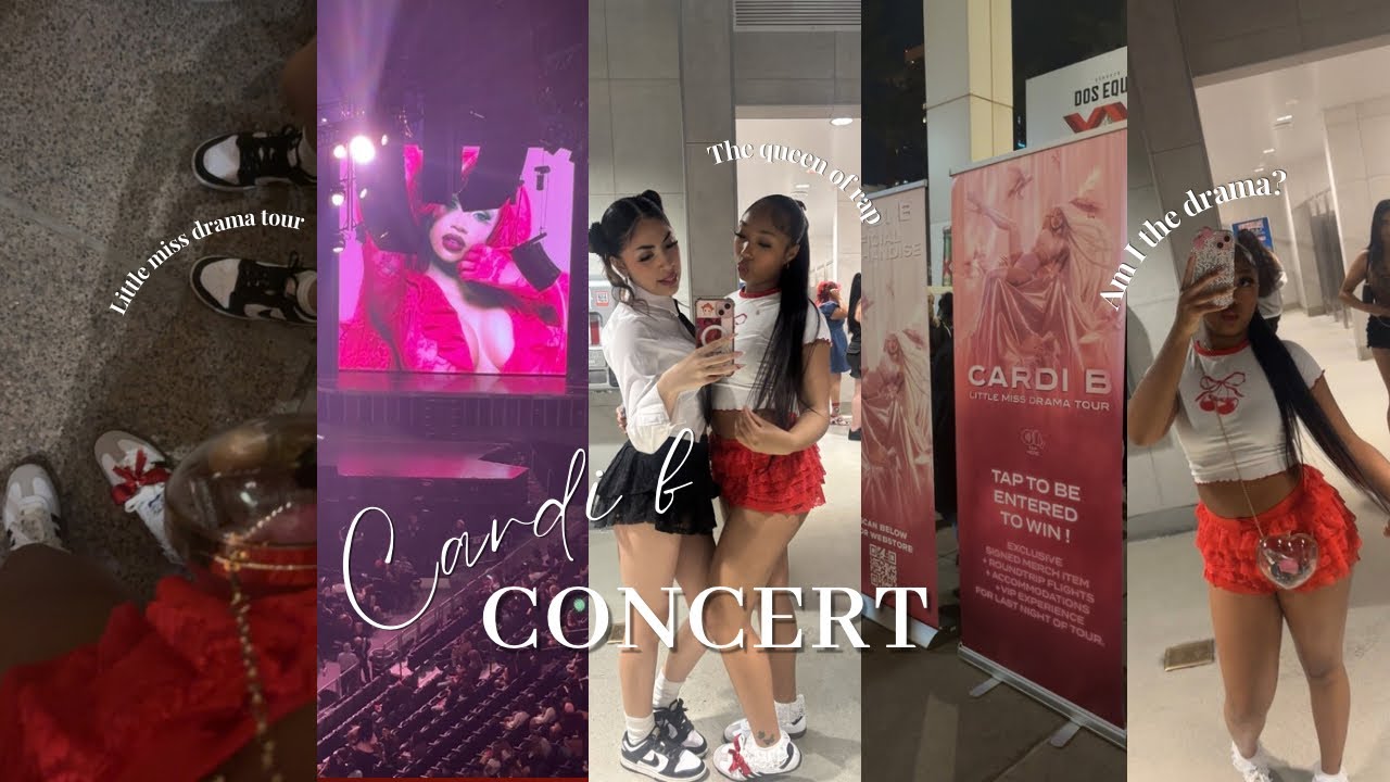GRWM for the Cardi b concert🔥doing my own hair & makeup\showing what makeup products I use 