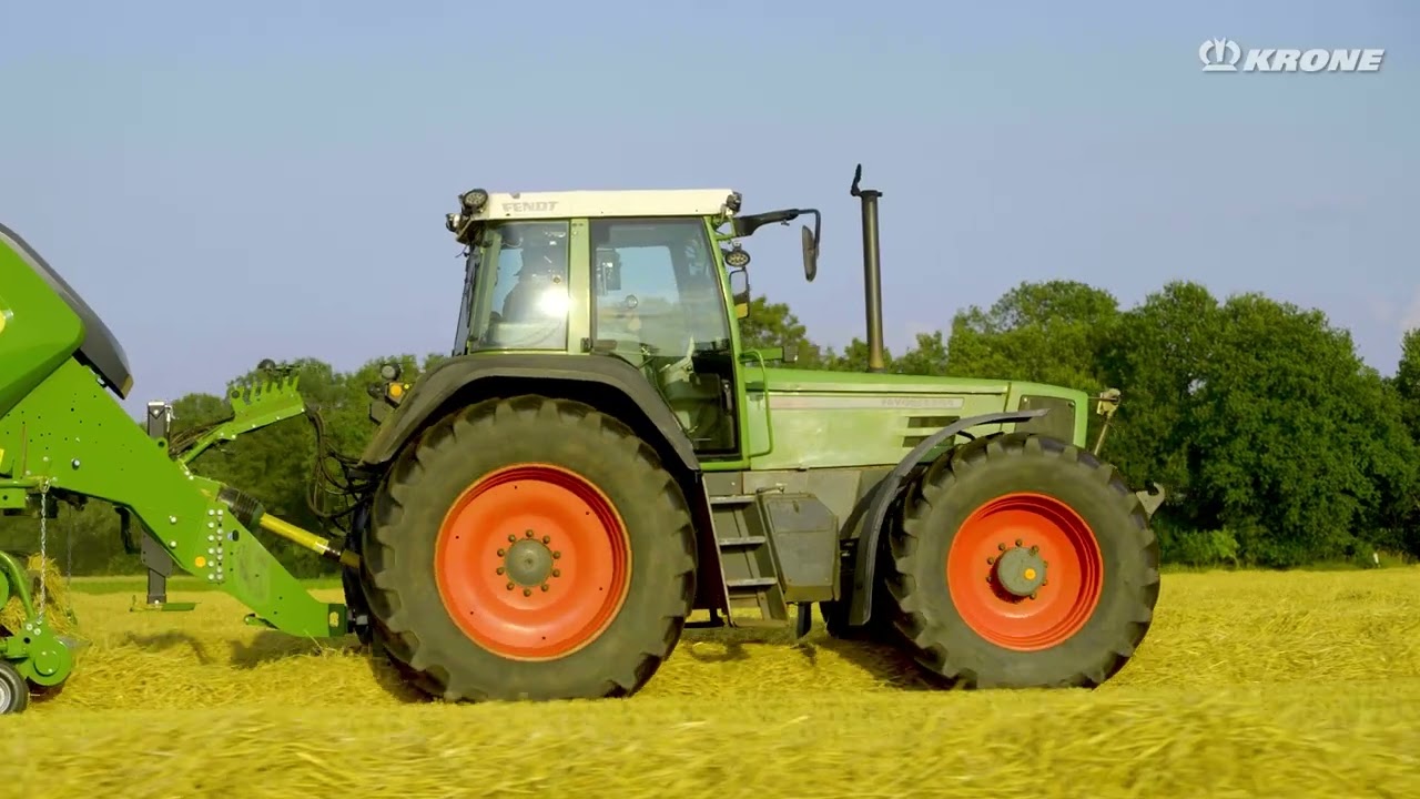 Tractoare de colecție &icirc;n combinație cu utilaje din gama actuală KRONE! Imagini rare🚜🎥