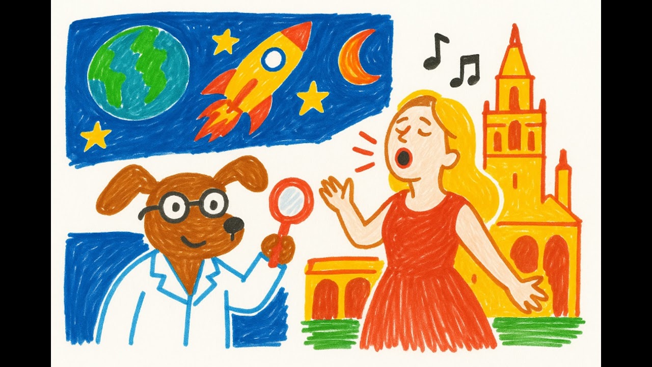 Exploramos el espacio, la ciencia animal y la ópera en las calles de Sevilla.