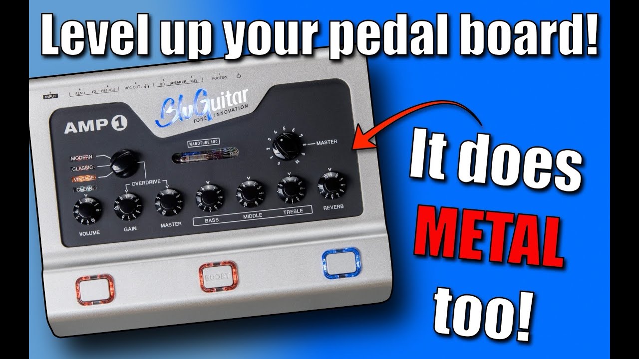 I mis-judged the BluGuitar Mercury! FILTHY high gain Marshall Tones!